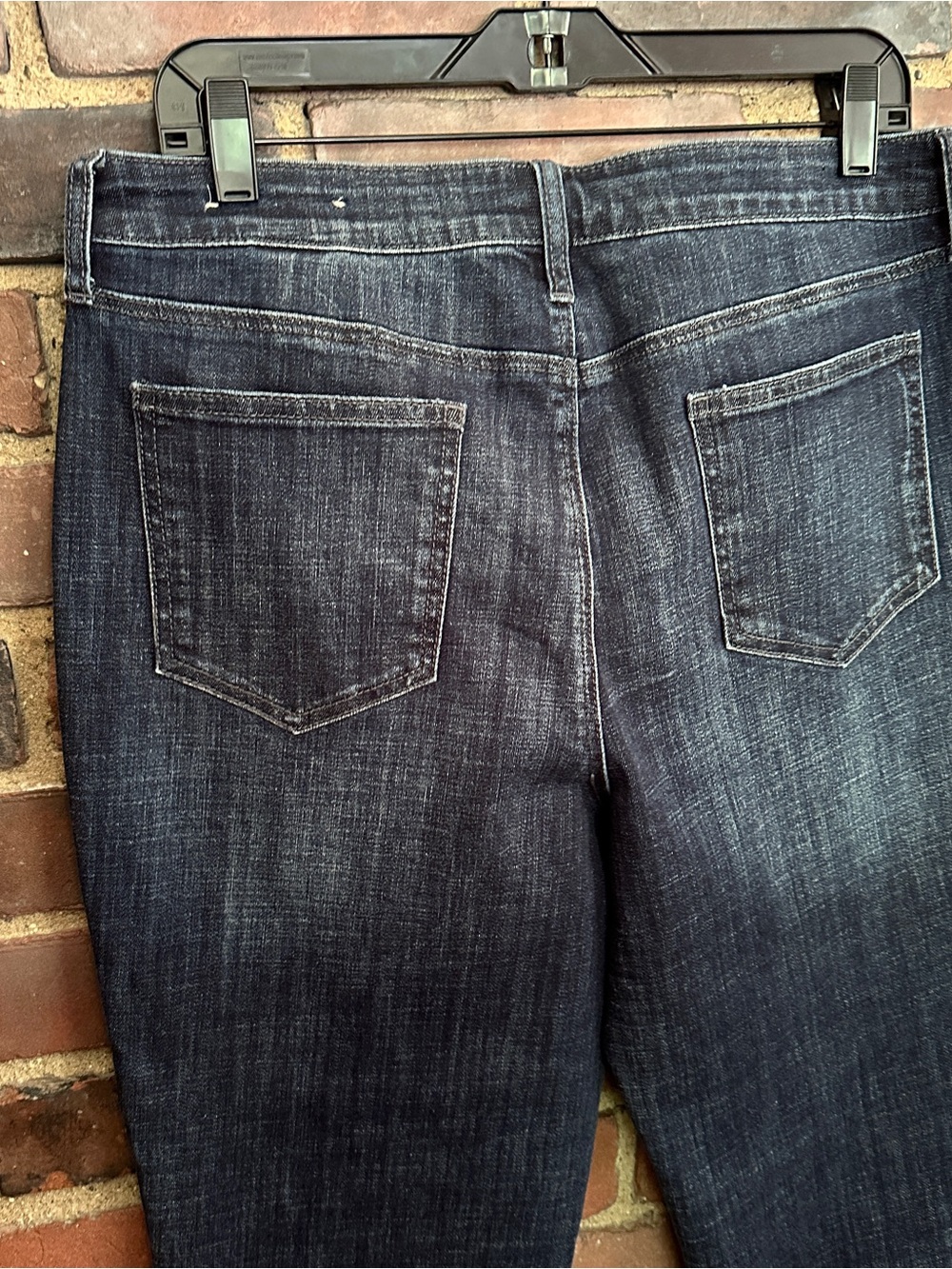 Chicos So Slimming Girlfriend Ankle Jeans Beads Sz 2P (34 X 25) 11” high rise - Picture 6 of 6